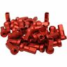 0211-0190 Moose Red Gauge Billet Spoke Nipple Set