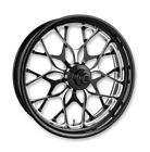 12027106pgalbmp Performance Machine Galaxy Front Wheel Harley Black