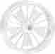 12027106rrdjch Rsd Raider Chrome Cut One Piece Aluminum Wheels 21x3.5 Front
