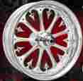 1204-7806r-xsl-bm Xtreme Machine Stiletto Front Wheel