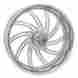 1270-7716r-sup-ch 12707716rsupch Performance Machine Supra Forged Front Wheels 17 X 6 Chrome