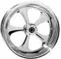 18350-9974-92c Rc Components Nitro Rear Wheel 18x3.5 Chrome