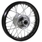 214br42412blk185rear1960 Unbranded Chinese Dirt Bike Rear Rim And Spoke Kit Black