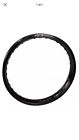 21x160ltb01k Dirtstar Black Front Rim New