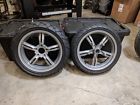 36318357896 Bmw Front And Rear Wheel With Brand New Tires 36318357896 Bmw Front And Rear Wheel With Brand New Tires