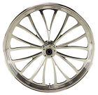 37-631 Ultima Manhattan Polished Cnc Front Dual Wheel For Harley Custom 37-631 Ultima Manhattan Polished Cnc Front Dual Wheel For Harley Custom