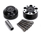 37-801 Ultima Black Billet Aluminum Front Wheel Rim Hub Adapter Harley