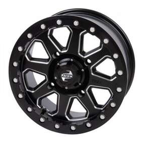 201-207-0024 4/156 Tusk Uinta Beadlock Wheel 14x7 4.0 3.0 Milled/black 201-207-0024 4/156 Tusk Uinta Beadlock Wheel 14x7 4.0 3.0 Milled/black