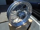 40976-00 Harley Davidson Laced Rear Wheel Used Spoke Fxsts Softail Chrome