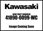 41090-0099-wc Kawasaki Blac Front Wheel New Oem 725984348817