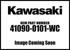41090-0101-wc Kawasaki Blac Front Wheel New Oem 725984348831