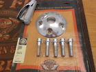 43200-99a Harley Davidson Softail Chrome Hubcap Kit