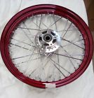 43300138 Harley Davidson Laced Front Wheel Red Rim