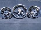 40900070 43300324 Harley Triglide Trike Freewheeler Chrome Wheels Rims Exchange Only