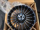 40900405 43300396 - Front And Rear Black Turbine Wheels