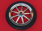 43499-84 Harley Fxr Spoke Dual Disc Chrome Front Wheel Sportster Dyna