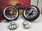 43689-11 Harley Sportster Black Cast Wheels Rims Michelin Tires