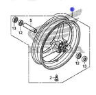 44650-mfj-305za Honda Front Wheel Sub