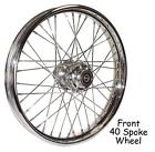 51639 Chrome Front Wheel Spokes