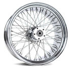 52-0722 Spoked Wheel Chrome Billet Spoke Rear Harley Custom Chopper