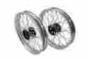 52-0989 V-twin Manufacturing Chrome W Black Hubs 18 Servi-car Rear Wheel Set Fits Harley G 1937-1950