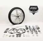 5372 Sport Chrome Reinforcer Front Wheel Tire Discs Rotors Fork Lowers