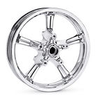 55066-11 Oem Nto Harley Touring Anarchy Mirror Chrome Front Wheel