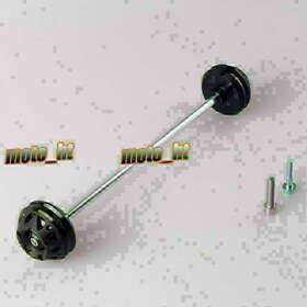 612022156803 Front Wheel Axle Slider Fork Crash For Yamaha 2008-2013 T-max Tmax 530 Black Us