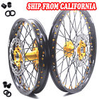 64194189519 Kke Mx Wheel Rim Set Yamaha Black Spoke