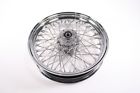 67-7607 Ride Wright Premium Harley Spoke Front Wheel Chrome