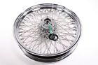 67-7690 Ride Wright Premium Harley Fdx Flst Spoke Rear Wheel Chrome