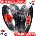 745673456 Kke Ktm Cush Drive Supermoto Wheel Rim Set Sx Sxf