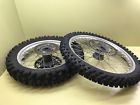 800096838 800096937 Excel Takasago Husqvarna Wheel Set Front Rear Complete Hub Spokes