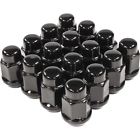 847-0185-16 Ocelot Black Acorn Bulge Lug Nuts Set Of