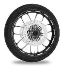 9202-7106r-heaaj-bmp Performance Machine Front Wheel Package With Tire And Rotors