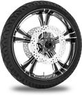 9202-7106r-xfraj-bmp Xtreme Machine Fierce Xquisite Front Wheel Tire Rotor Package