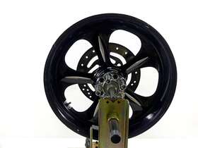 1234567 Aftermarket 2011 Harley Softail Fxs Blackline 18x4.25 Black 5 Spoke Custom Rear Wheel
