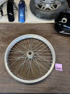 Akront 6975-41 Harley Chopper Panhead 21 Inch Spool Wheel Rim 40 Spoke Shoulder Vintage Skin