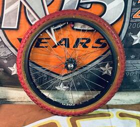 G303 Alex Bmx 20 Inch Front Xrim With 14mm Axel 36h Se Hub And 80 S Tire