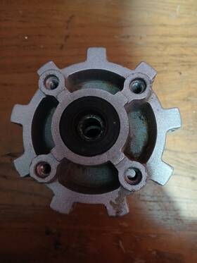 Apollo 248654 250 Front Rim Assembly Hub With Bearings 21 Inch