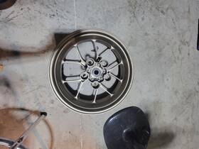 2b0062335 Aprilia Tuono V4 1100 Rsv4 1000 Rear Forged Wheel Rim Titanium