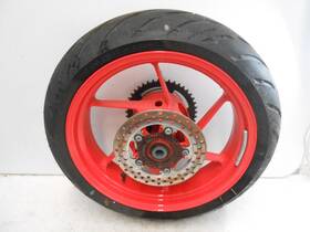 2b009407 Aprilia Rs 457 Rs457 Rear Back Wheel Rim Rotor Disc Sprocket Tire Oem