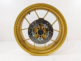 853376 Aprilia 2008 Rsvr 1000 Factory Rear Wheel Rim 17x6 Gold Evo Forged