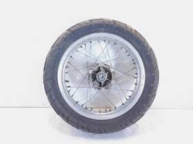 Ap8108577 Aprilia 1992-2000 Pegaso 650 Silver Laced Spoked Rear Wheel Rim Hub - 17 Inch X 3