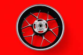 M16.00 Arashi Wr007 Used 17x6.00 Rear Wheel Rim J 17xm/cx Dot Sportbike