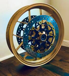 Wr729-03g Arashi Front Wheel For Honda Cbr600rr 2008 - 2016 Cbr 1000 Rr 2015 2014 2013