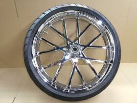 10102-204-6000 Arlen Ness Harley Front Wheel Procross Forged 21 Inch X 3.5 Tire Dunlop X6