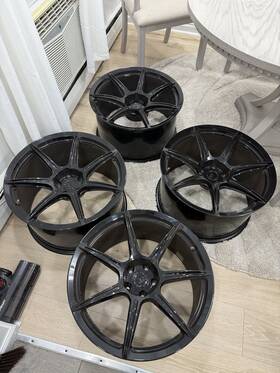 Kl17 Bc Forged Racing Black Gloss Kl 17 Wheels 20inch Shelby Signature