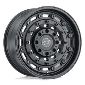 1795ars-80000m72 Black Rhino Wheels 194933191086 Brars 17.0x9.5 Blank Txt-m-blk -18mm -