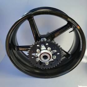 14006-80066-16000 Blackstone Bst Diamond Tek Carbon Fiber 17x6.0 Rear Wheel For Ducati 749/999 Models